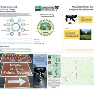 [Rivers, creeks, and Alapaha River Water Trail in Echols County Comprehensive Plan Update]