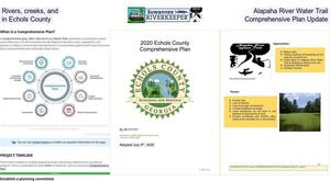 [Rivers, creeks, and Alapaha River Water Trail in Echols County Comprehensive Plan Update]