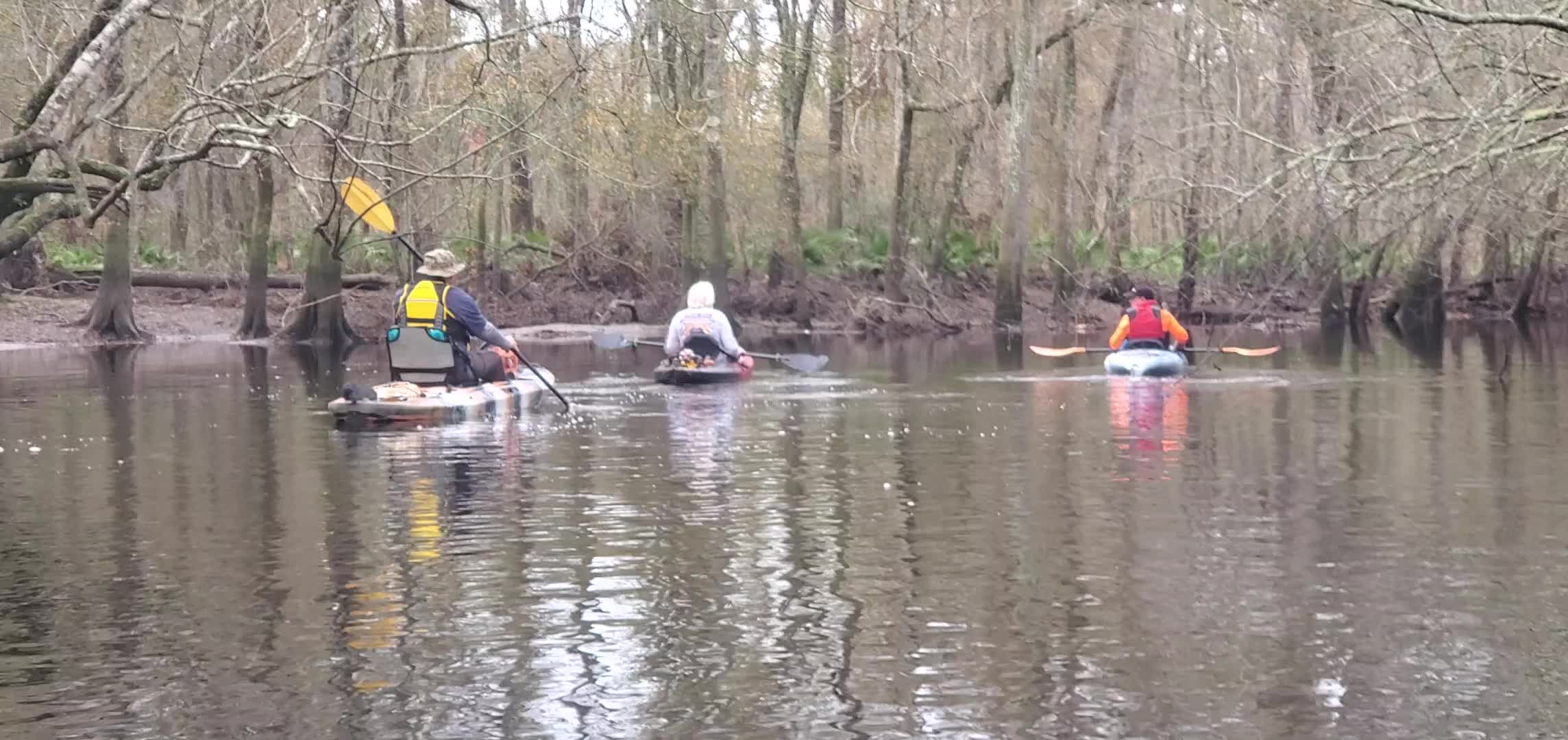 Movie: Intro to the paddle, 09:43:43, 30.8873556, -83.3240566 (56M)