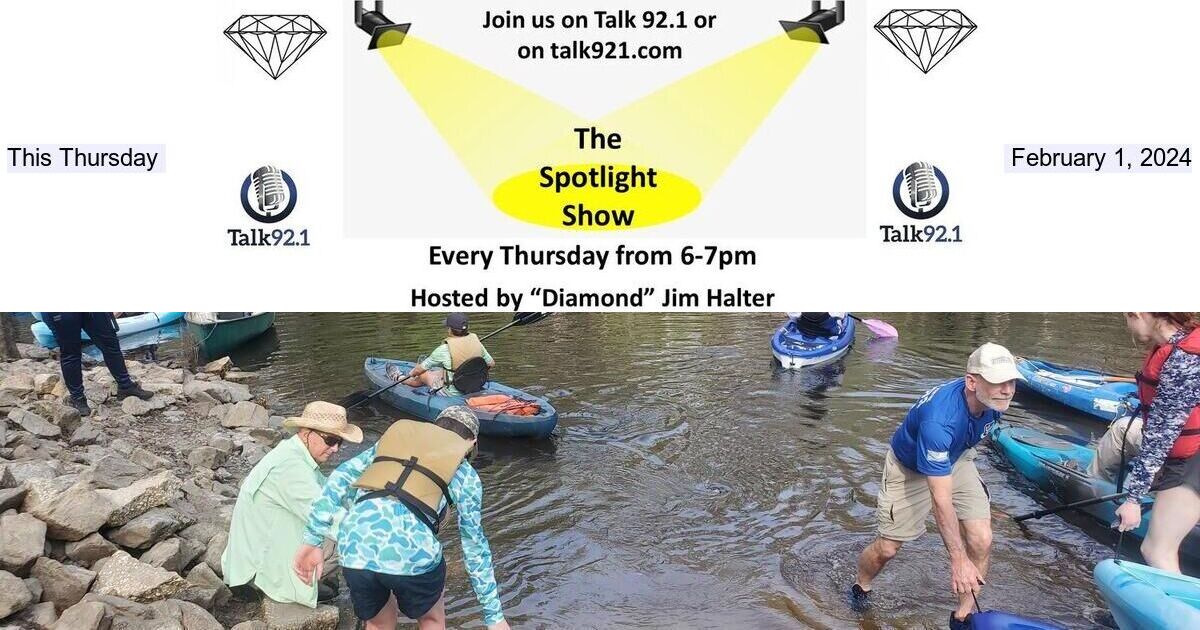 Chainsaws, rivers, and swamps, Suwannee Riverkeeper on The Spotlight Show, 6-7 PM, Thursday, February 1, 2024