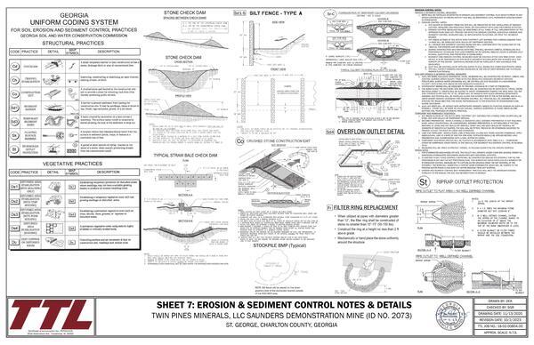 Erosion & Sediment Control Notes & Details