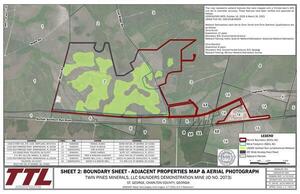 [Boundary Sheet - Adjacent Propertys Map & Aerial Photograph]