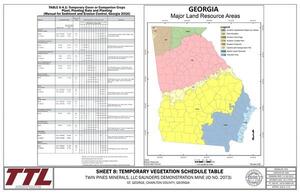 [Temporary Vegetation Schedule Table]