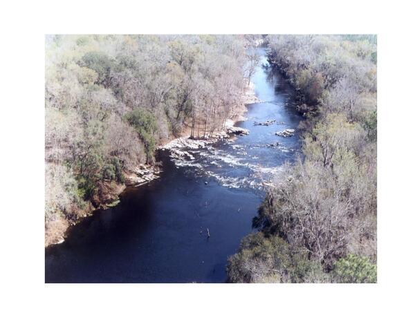 Photo: River shoals