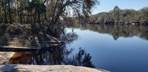 [River, Ivey Memorial Park Ramp, Suwannee River @ US 27 2024-02-21]