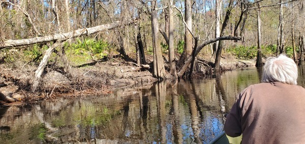 Trash on the bank, 11:13:33, 30.8536713, -83.3387449