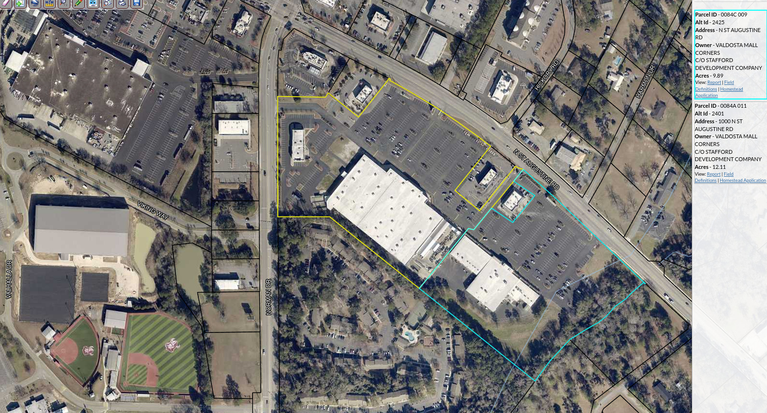 Valdosta Mall Corners c/o Stafford Development Company --Lowndes County Tax Assessors