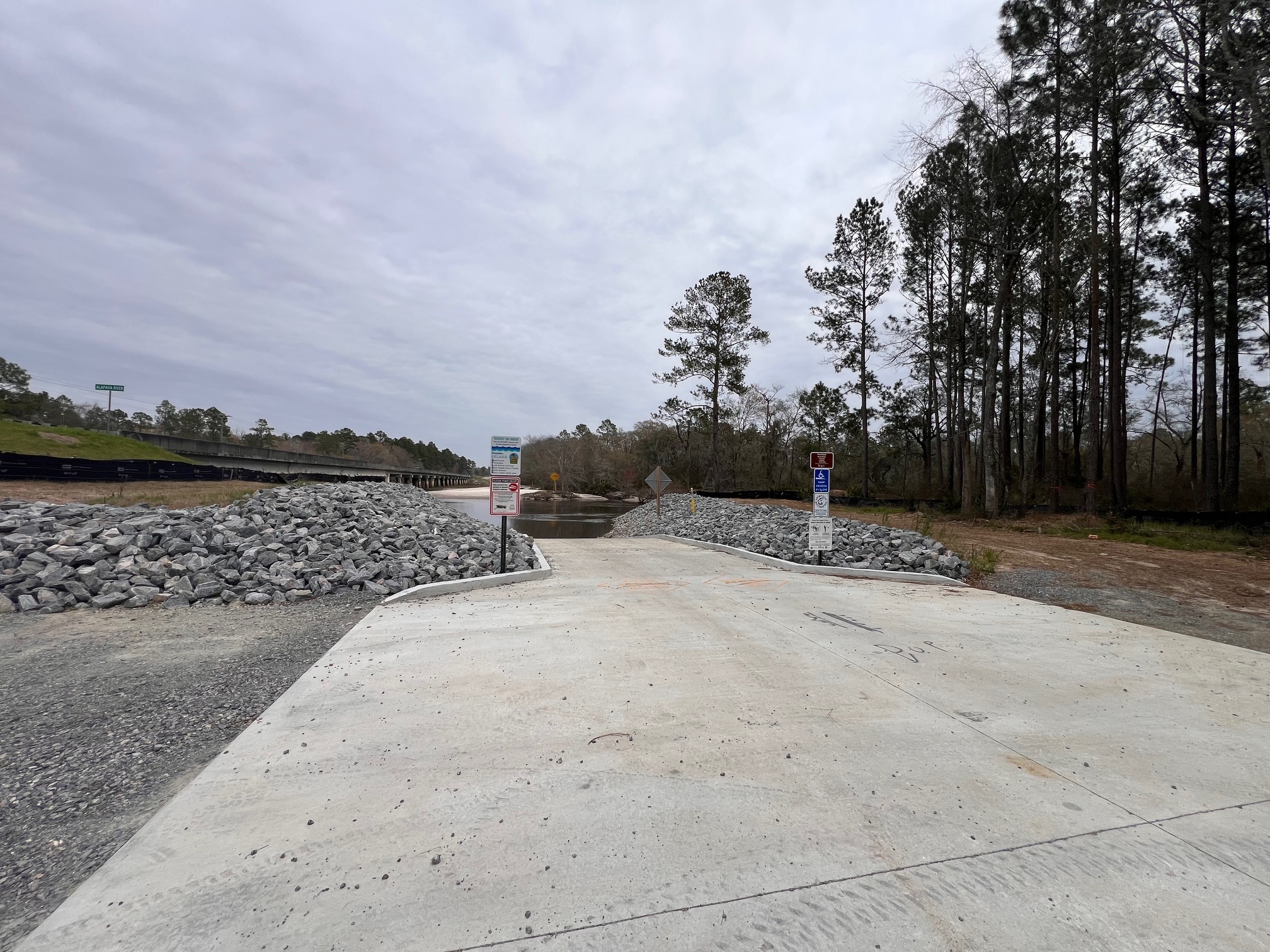 Other, Lakeland Boat Ramp, Alapaha River, 2024-02-29