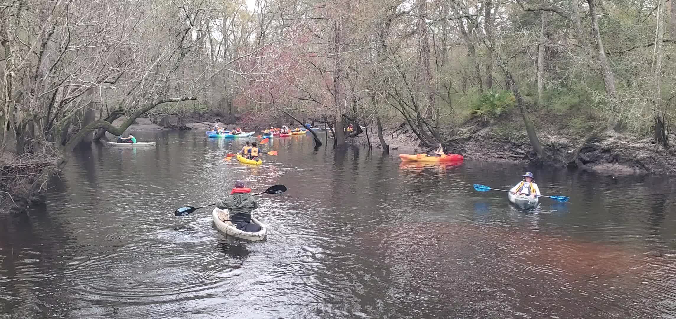 Movie: Starting on the Withlacoochee River at Langdale Park Boat Ramp, 10:06:35, 30.8873759, -83.3240876 (77M)