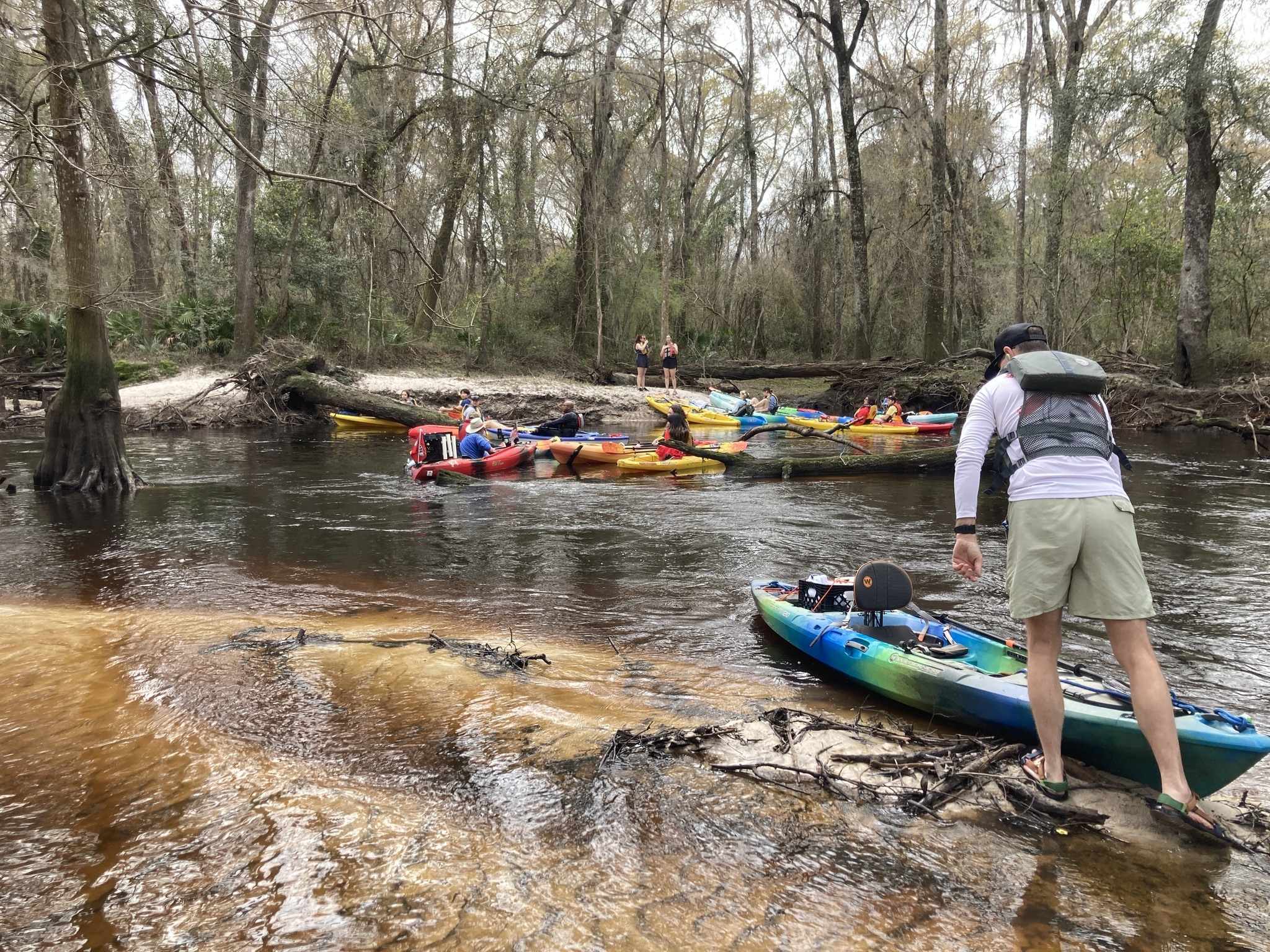 Mayor and Chairman's Paddle, Withlacoochee River, 2024-03-02