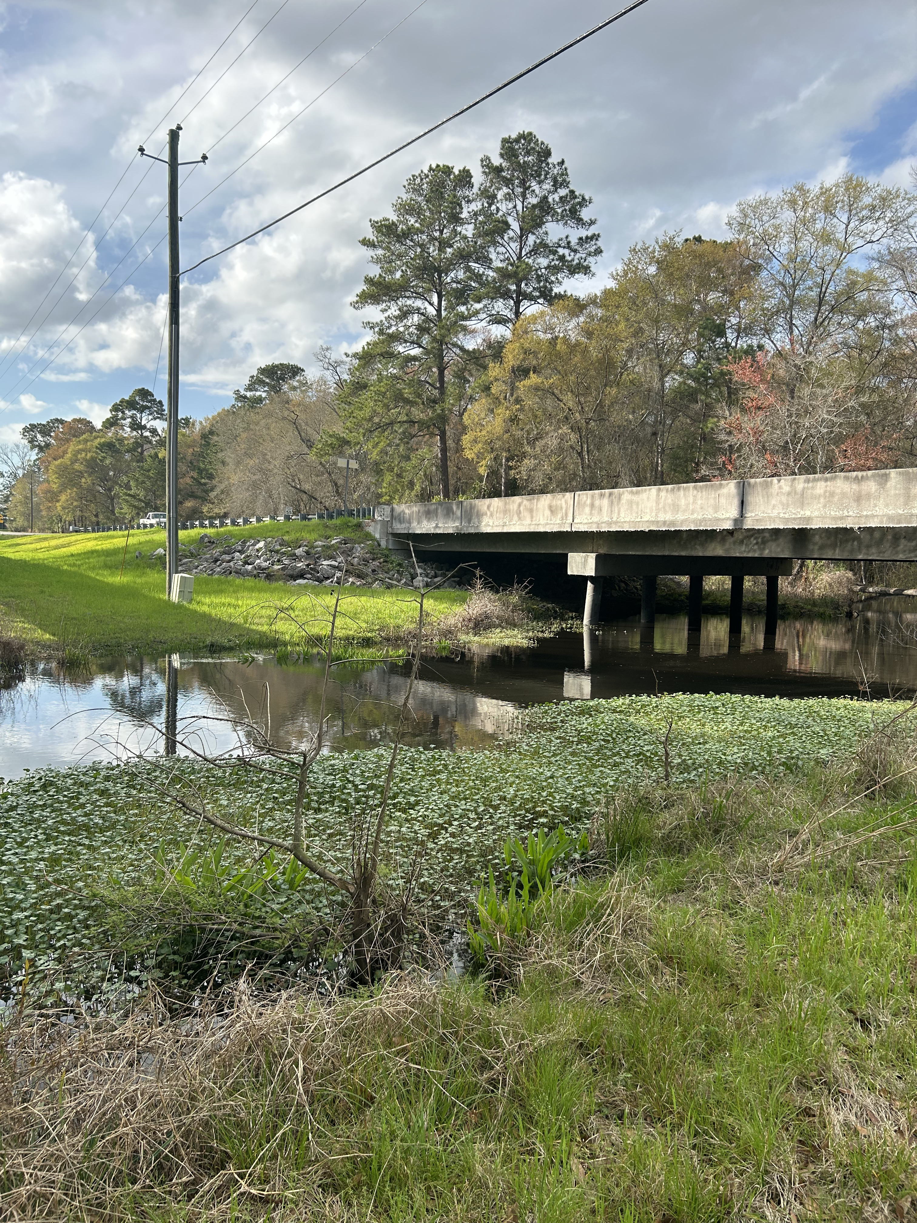 Bridge, Franks Creek, @ GA 122 2024-03-06