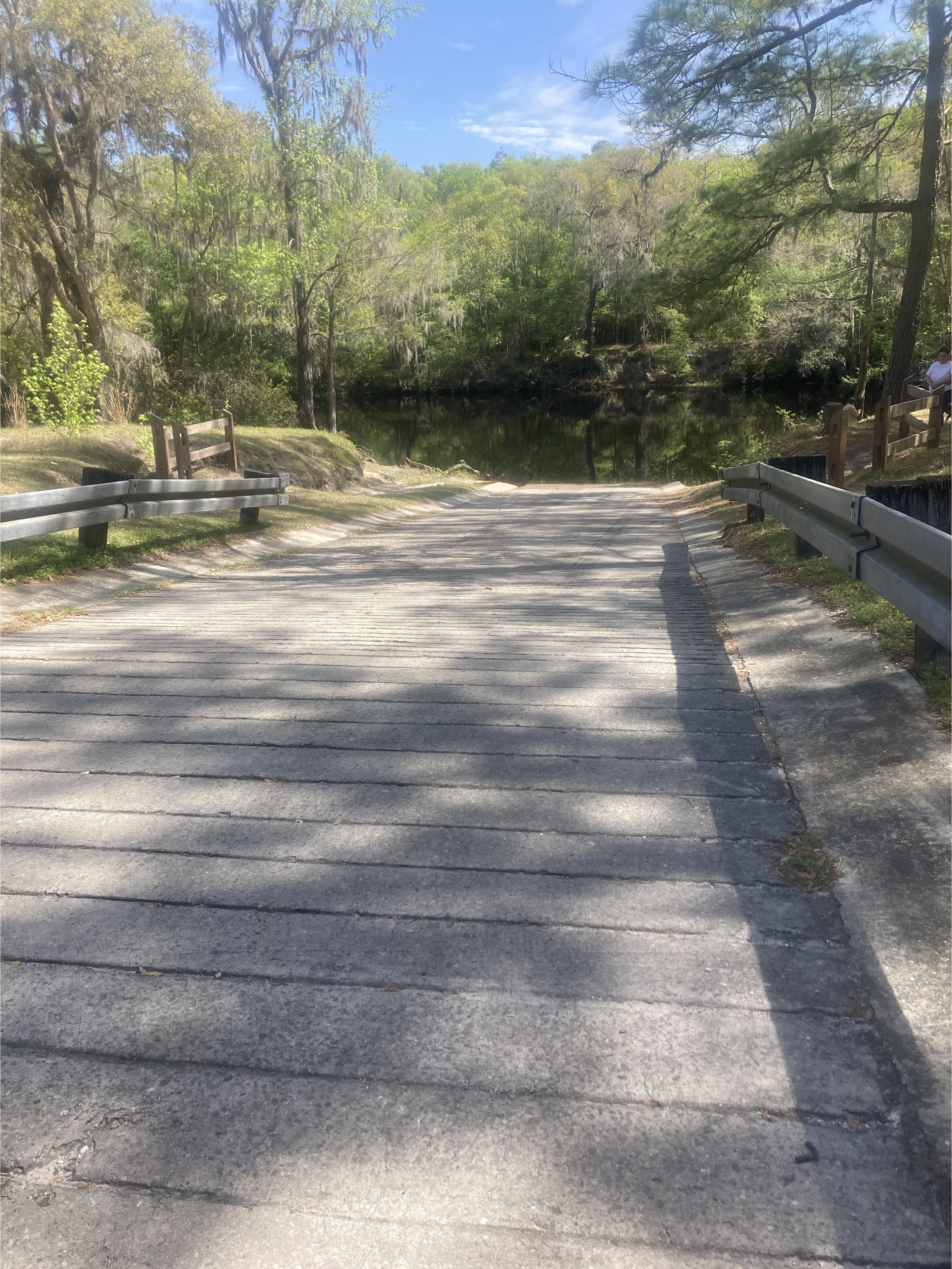 US 27 Ramp, Santa Fe River @ US 27 2024-03-13