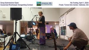 [Song Submissions Open, No Fooling, April 1, 2024, Suwannee Riverkeeper Songwriting Contest, Finals: Turner Arts Center, Valdosta, GA]