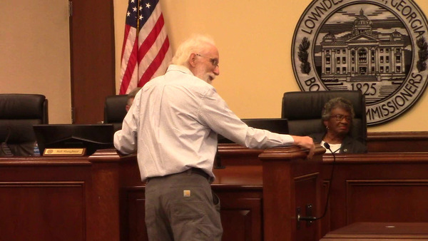 [Suwannee Riverkeeper at Lowndes County Commission 2024-04-09]