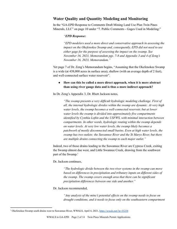 Water Quality and Quantity Modeling and Monitoring