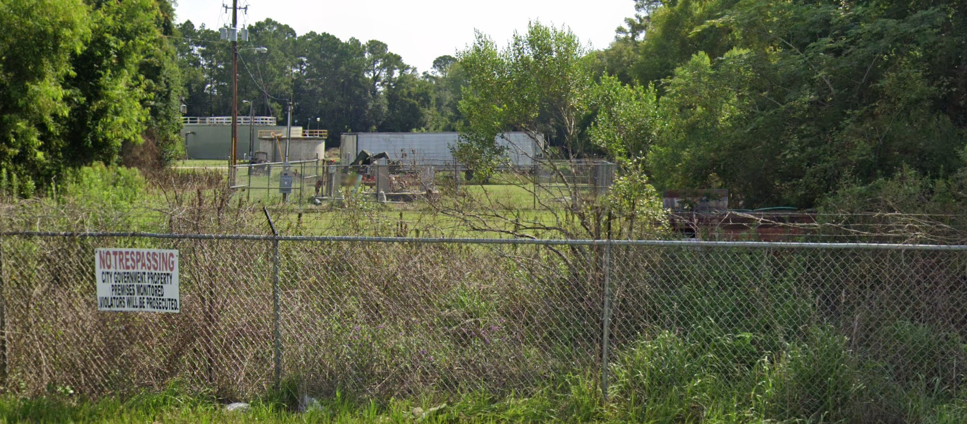 Homerville WTP --Google Streetview