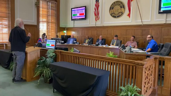 Suwannee Riverkeeper John S. Quarterman at Valdosta City Council 2024-04-25