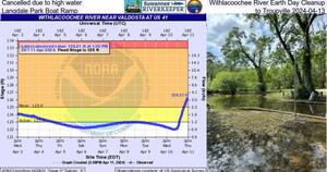 [Cancelled due to high water, Withlacoochee River Earth Day Cleanup, Langdale Park Boat Ramp, to Troupville 2024-04-13]