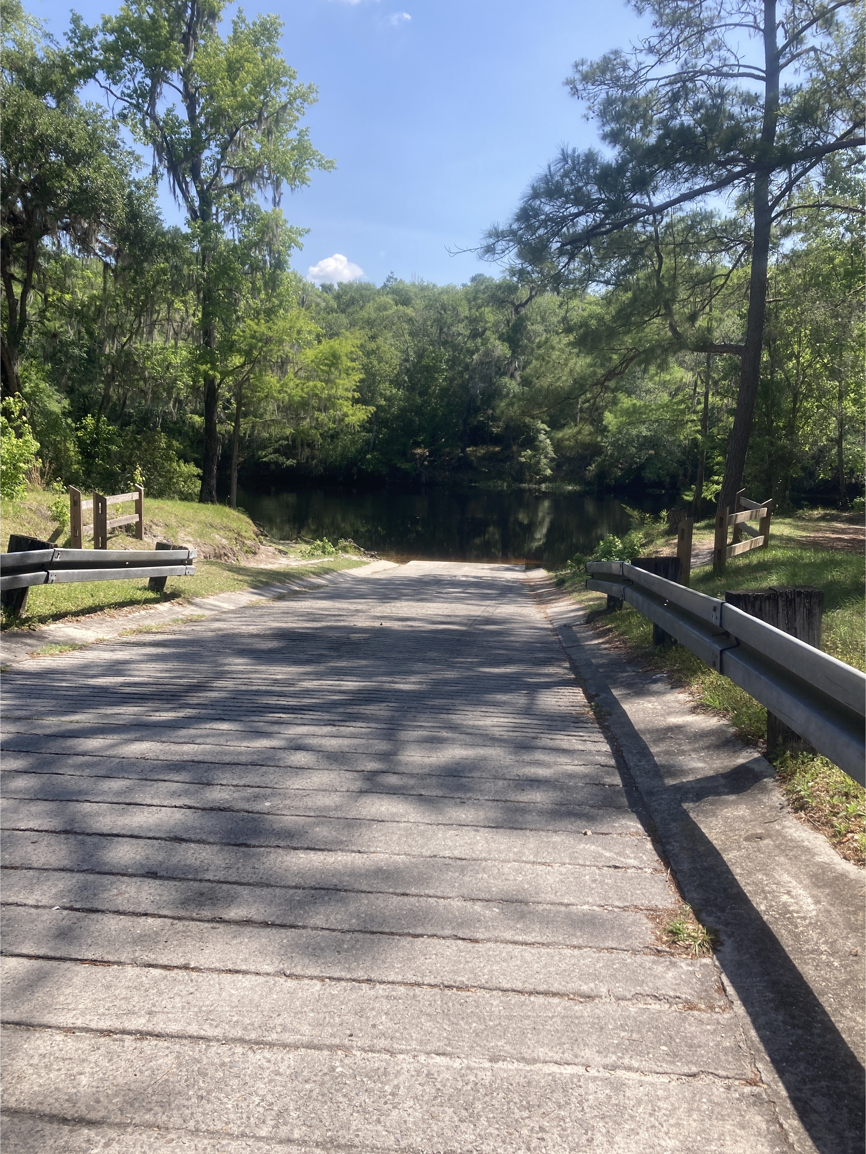 US 27 Ramp, Santa Fe River @ US 27 2024-04-24