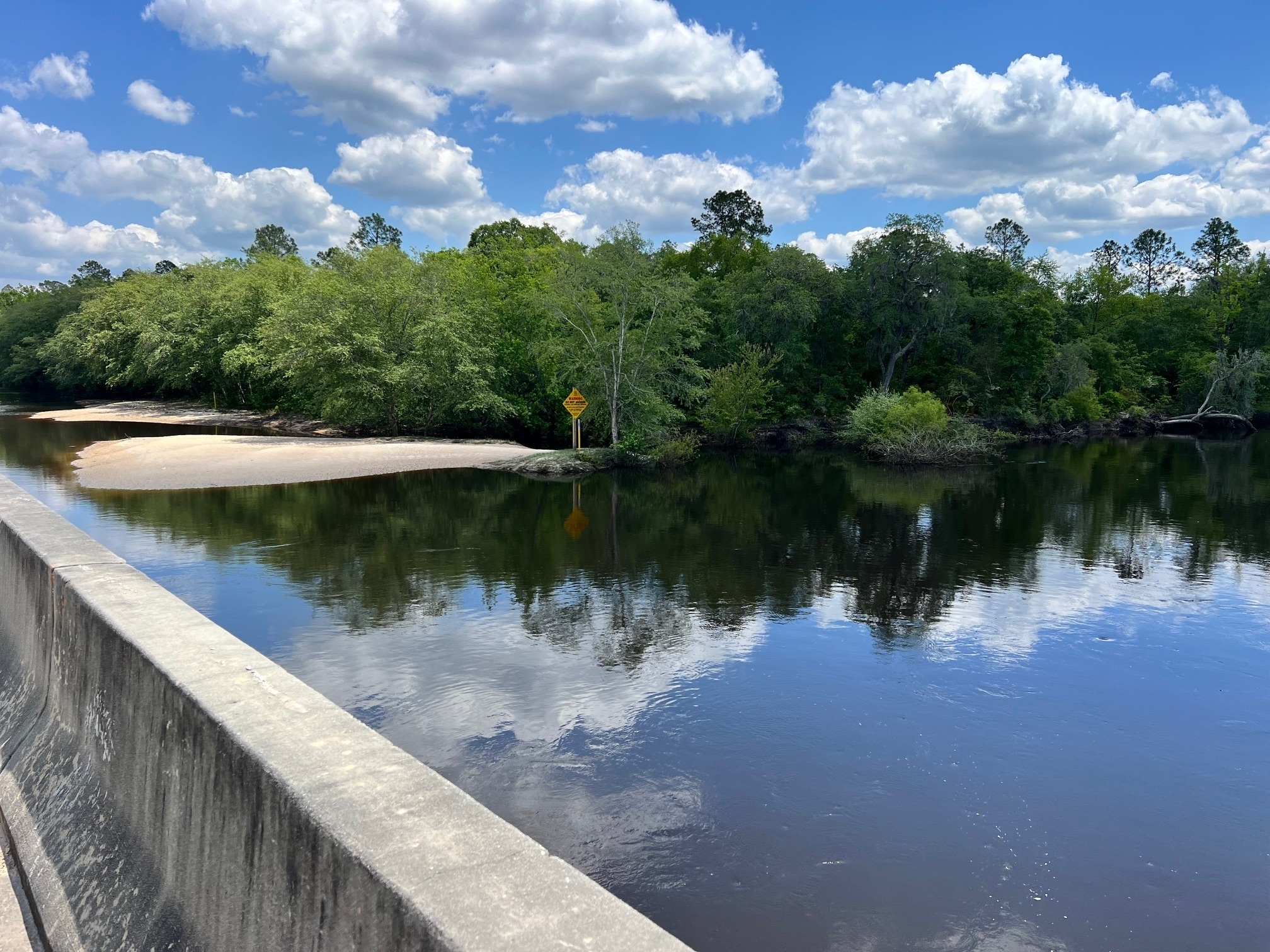 Across, Lakeland Boat Ramp, Alapaha River @ GA 122 2024-04-24