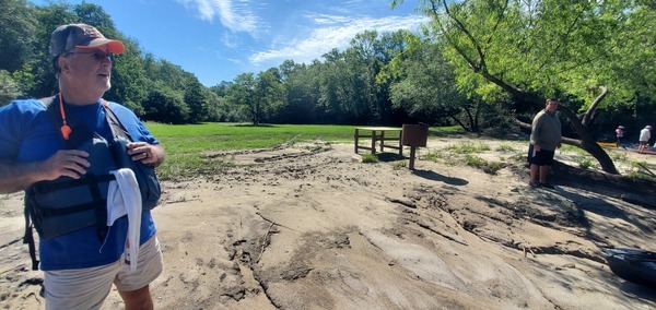 Langdale private park at Howell-Rentz Oxbow Cutoff, 10:46:02, 30.7994117, -83.0301780