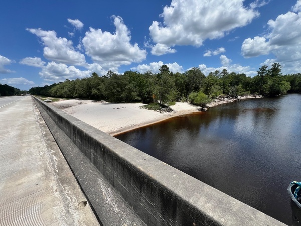 Across, Lakeland Boat Ramp, Alapaha River @ GA 122 2024-06-20