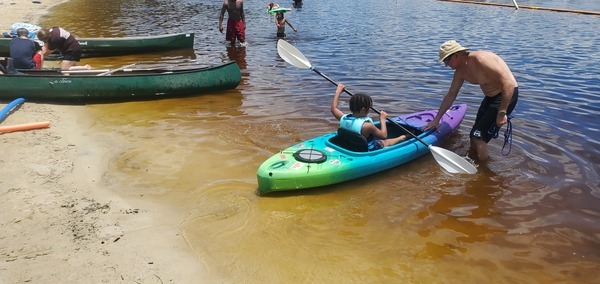 [Getting the hang of kayak paddling, 13:07:20]