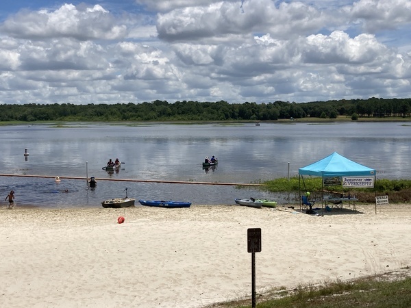 [Boaters and tent, 12:35:00 --Gretchen Quarterman]