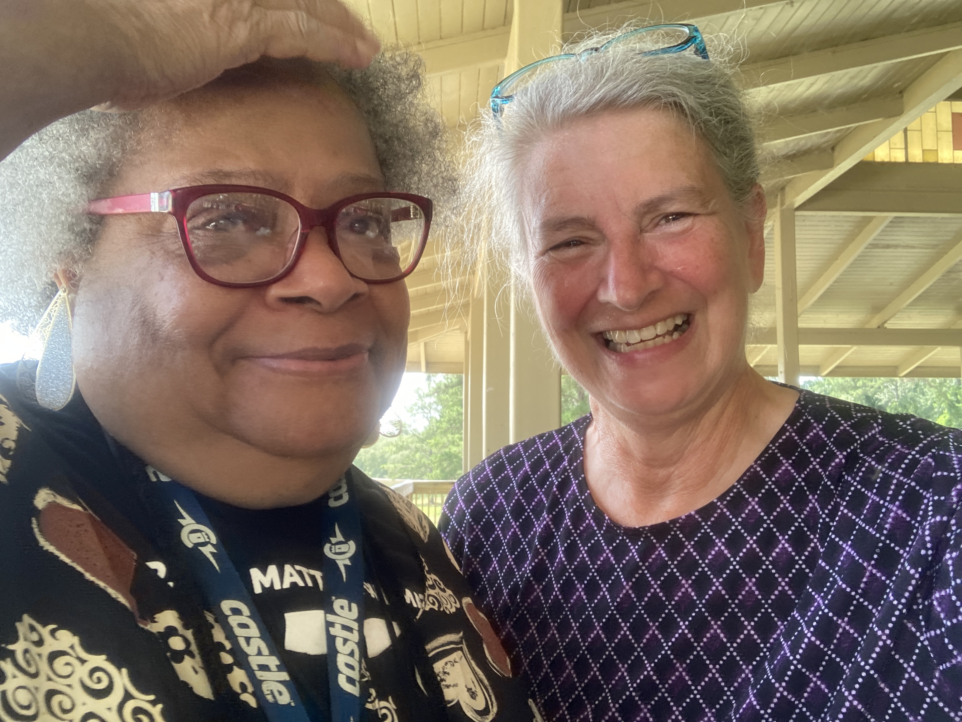 Fannie Gibbs and Gretchen Quarterman, 11:39:15 --Gretchen Quarterman