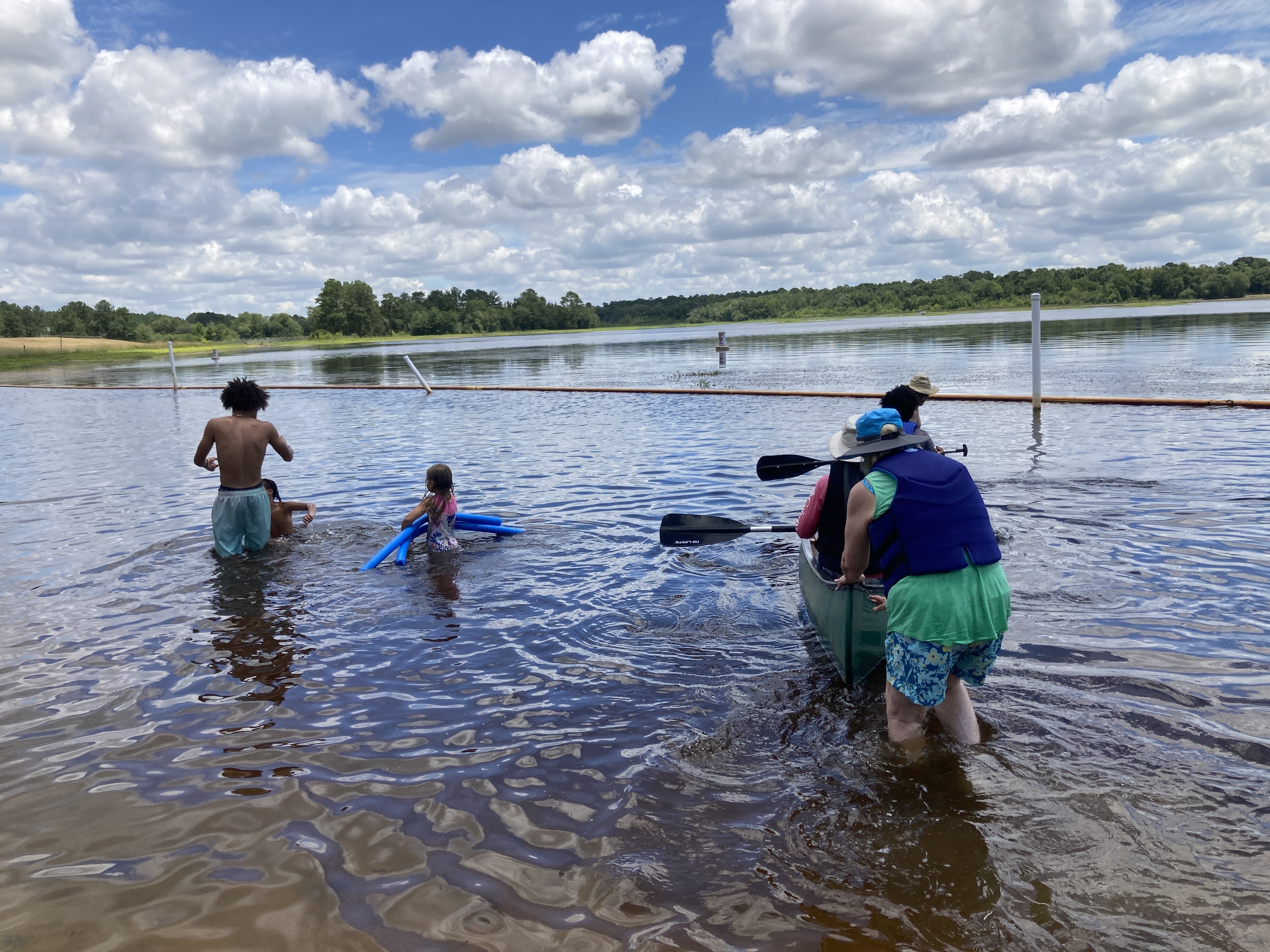 Swimming and boating, 12:33:36 --Gretchen Quarterman