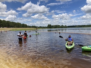 [Adult on paddleboard, 13:45:34 --Gretchen Quarterman]