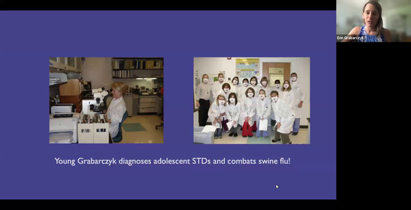 Young Grabarczyk diagnoses adolescent STDs and combats swine flu!