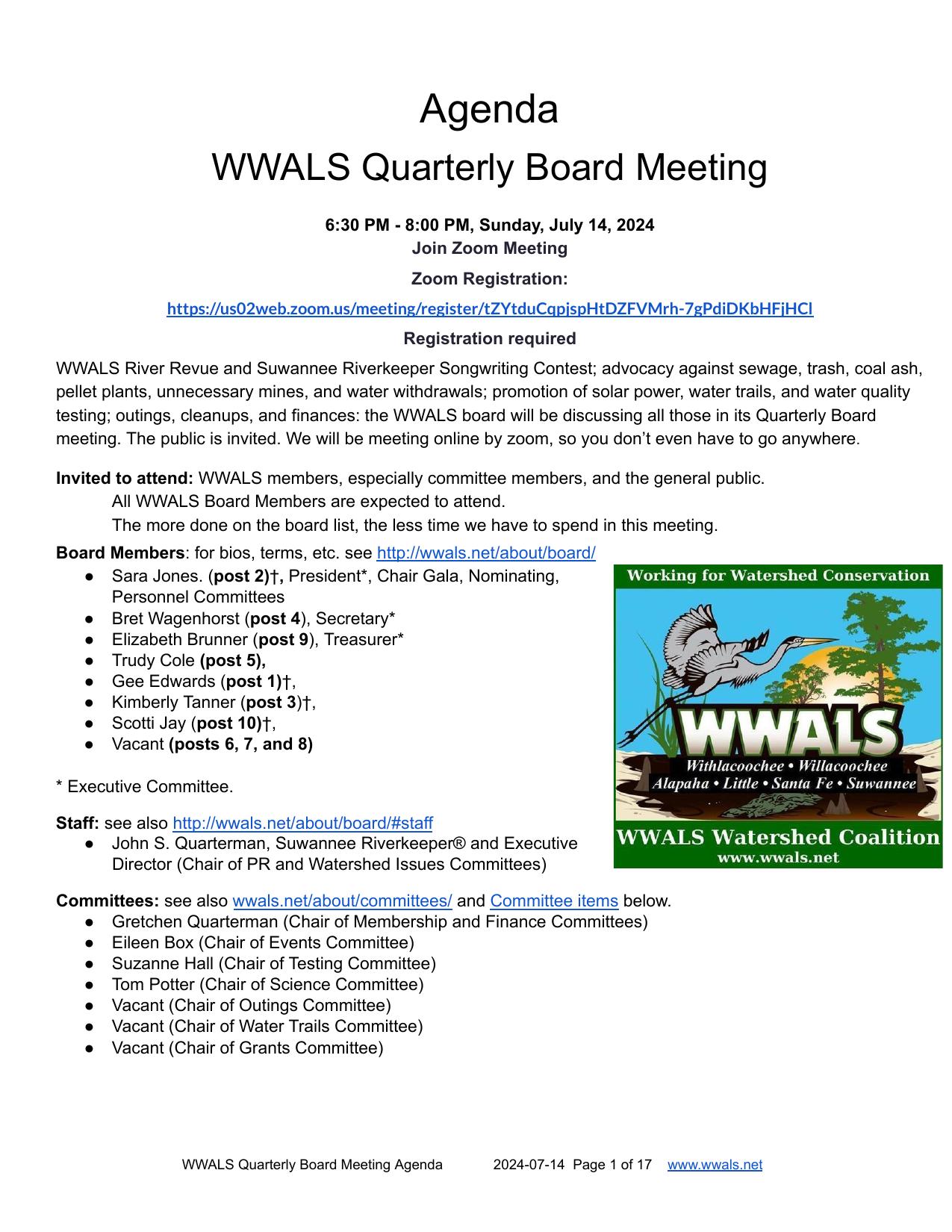 2024-07-14--wwals-quarterly-board-meeting-agenda-no-reports-0001