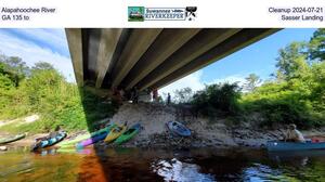 [Alapahoochee River, Cleanup 2024-07-21, GA 135 to, Sasser Landing]