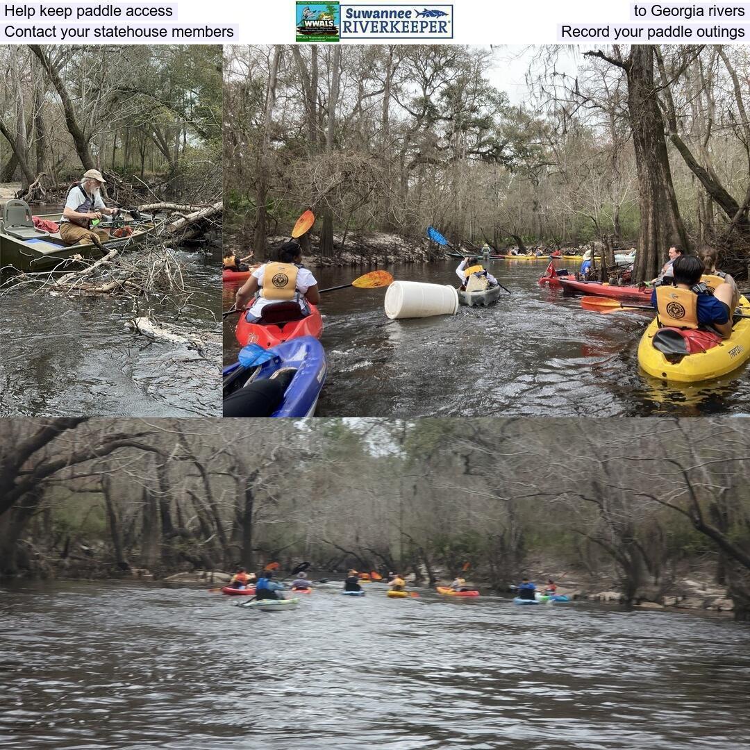 Help keep paddle access to Georgia rivers, Contact your statehouse members, Record your paddle outings