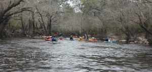 [Paddlers going upstream on the Little River, 14:12:00, 30.8471247, -83.3475737]