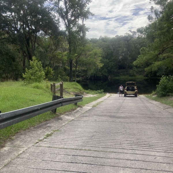 [US 27 Ramp, Santa Fe River @ US 27 2024-07-25]