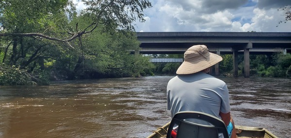 US 84 Bridge and CSX RR Bridge, 12:48:06, 30.7942141, -83.4533789