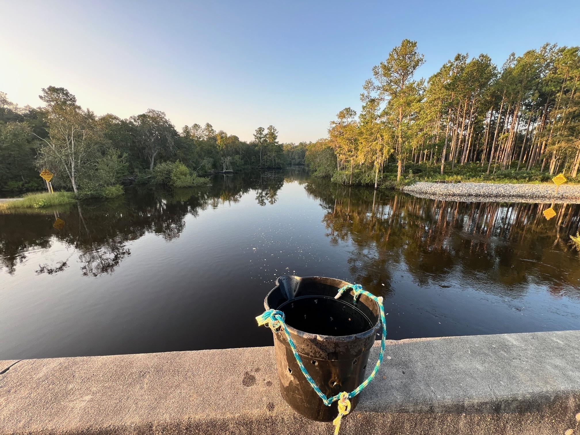 Downstream, Lakeland Boat Ramp, Alapaha River @ GA 122 2024-08-08