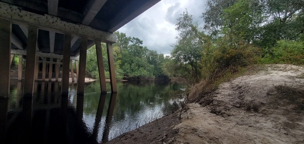 Downstream, Alapaha River, US 41 Bridge, 14:18:07, 30.5287572, -83.0390289