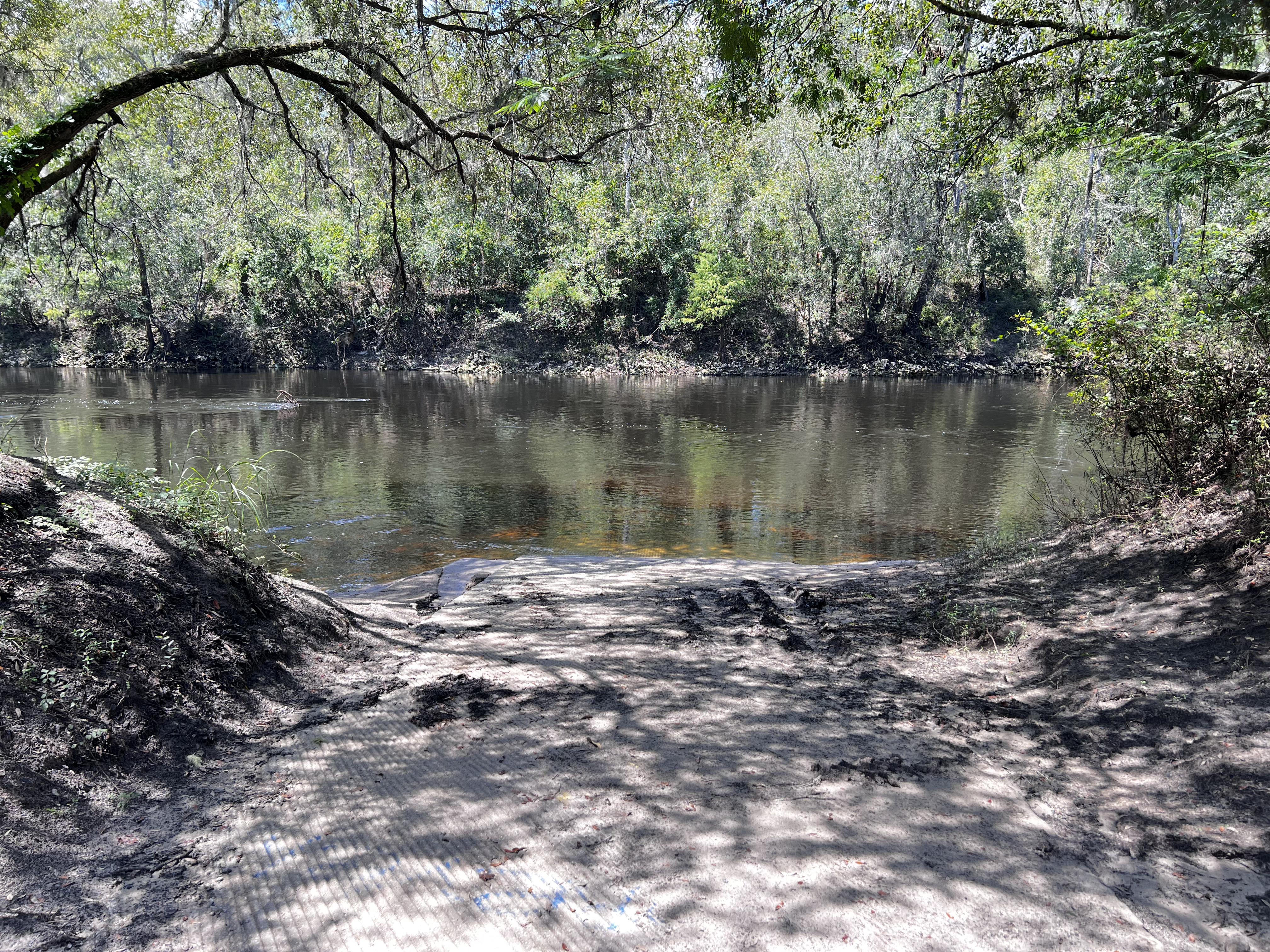 Closeup, Allen Ramp, Withlacoochee River @ 2726 SW 64th Way Jasper, FL 32052 2024-08-28