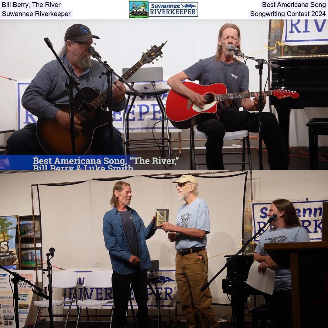 Bill Berry, The River, Best Americana Song, Suwannee Riverkeeper Songwriting Contest 2024