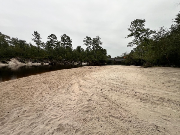 US 84 Bridge, Naylor Park Beach, Alapaha River @ US 84 2024-09-12