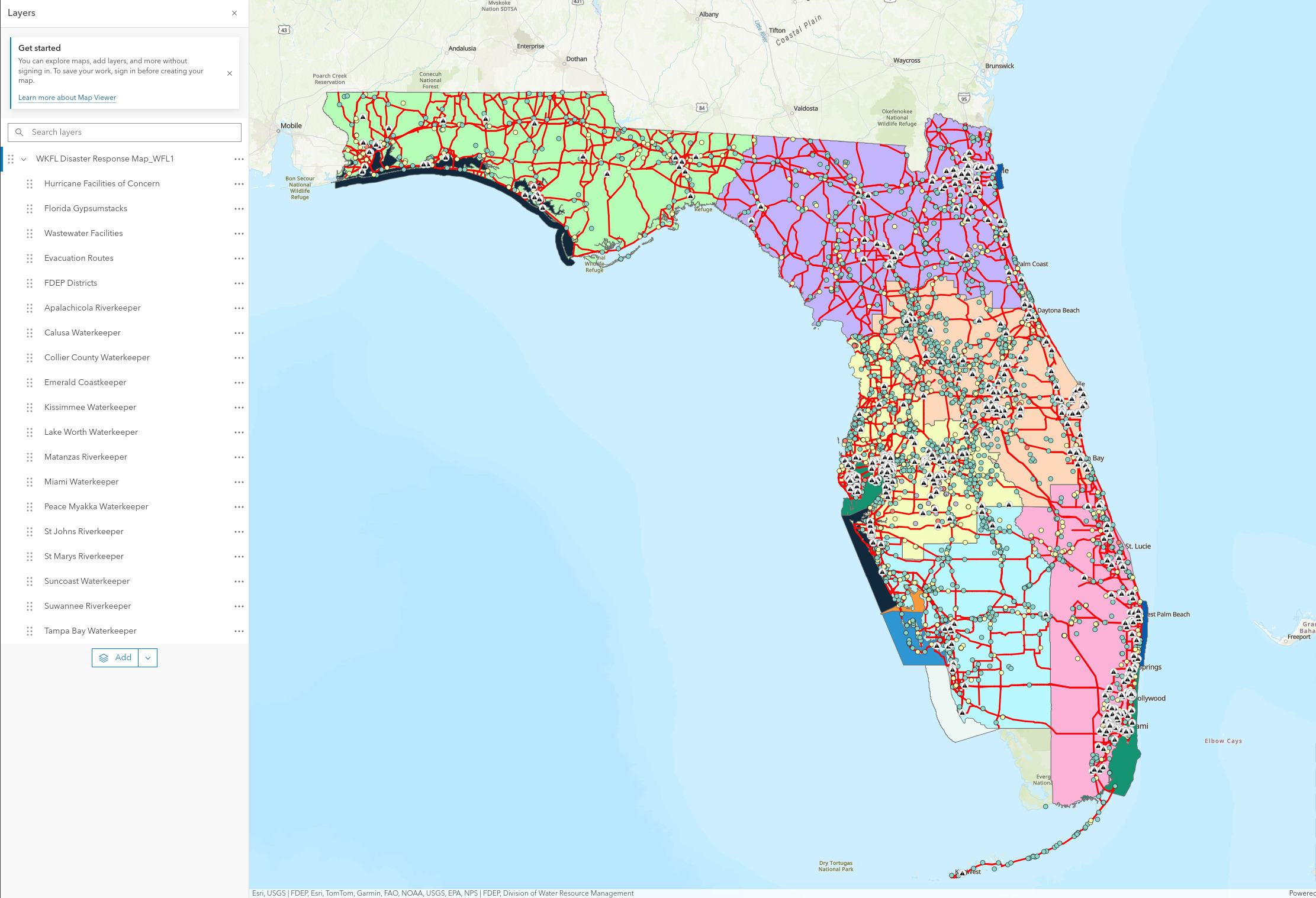 WKFL Disaster Map