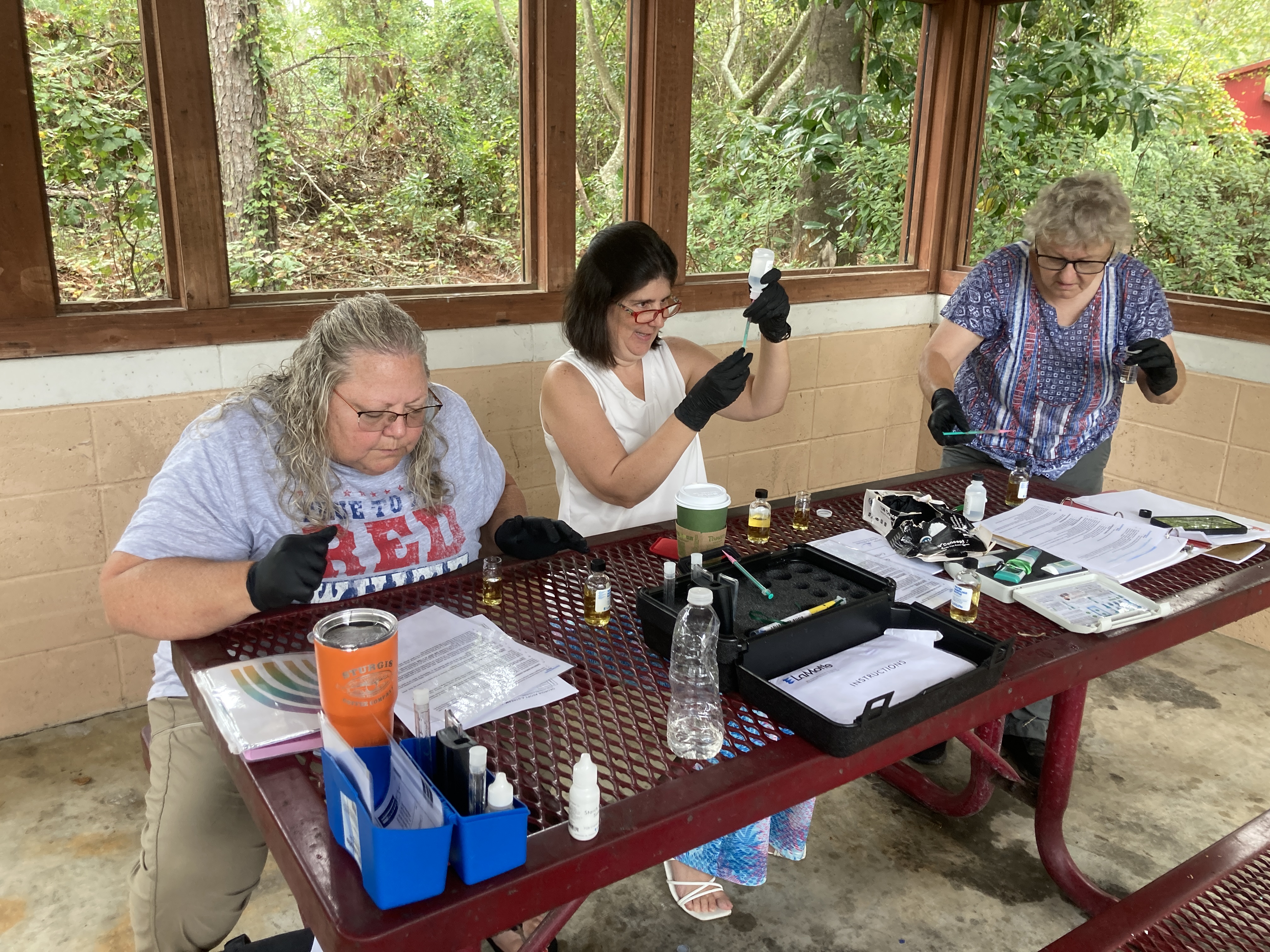 Linda, Janet, Heather --Gretchen Quarterman