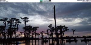 [Banks Lake Full Harvest Moon 2024-09-17, Banks Lake NWR, Lakeland, Georgia]