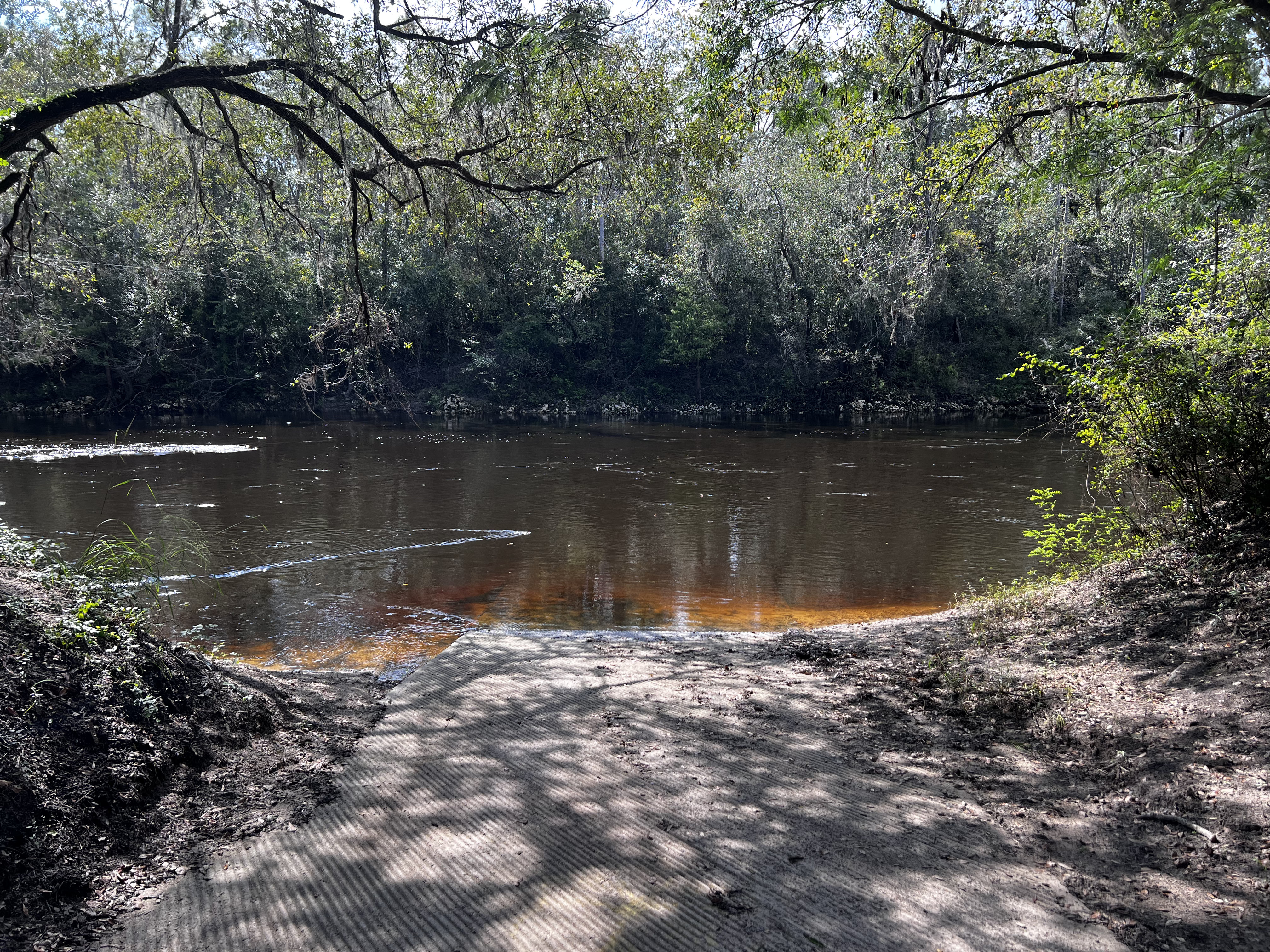 Closeup, Allen Ramp, Withlacoochee River @ 2726 SW 64th Way Jasper, FL 32052 2024-09-18