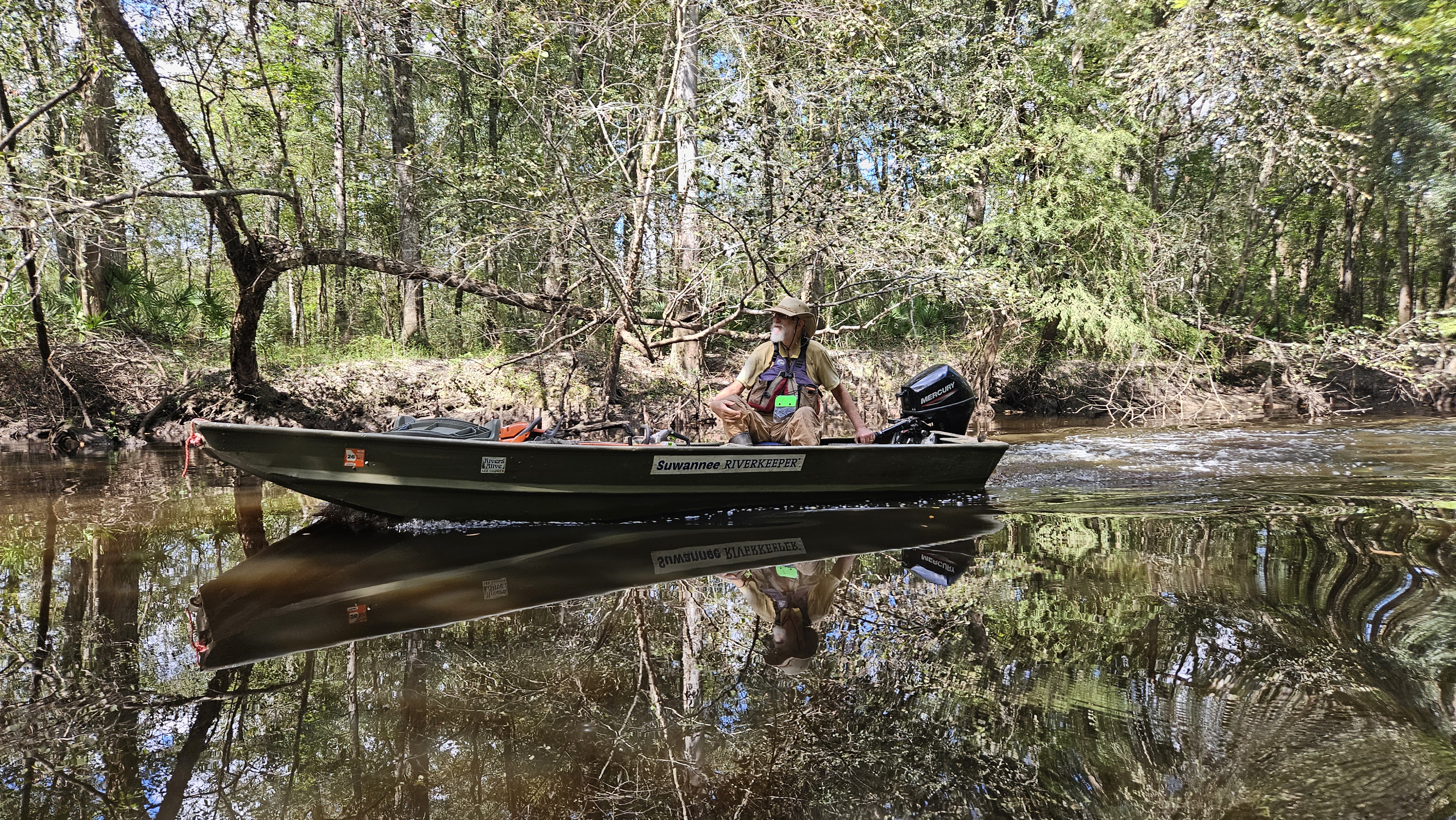 Suwannee Riverkeeper --Darlene Eanes Ray, 14:37:09, 31.2056800, -83.5114190