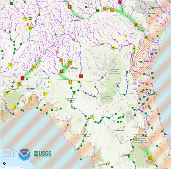 NOAA River Gauges 2024-10-01