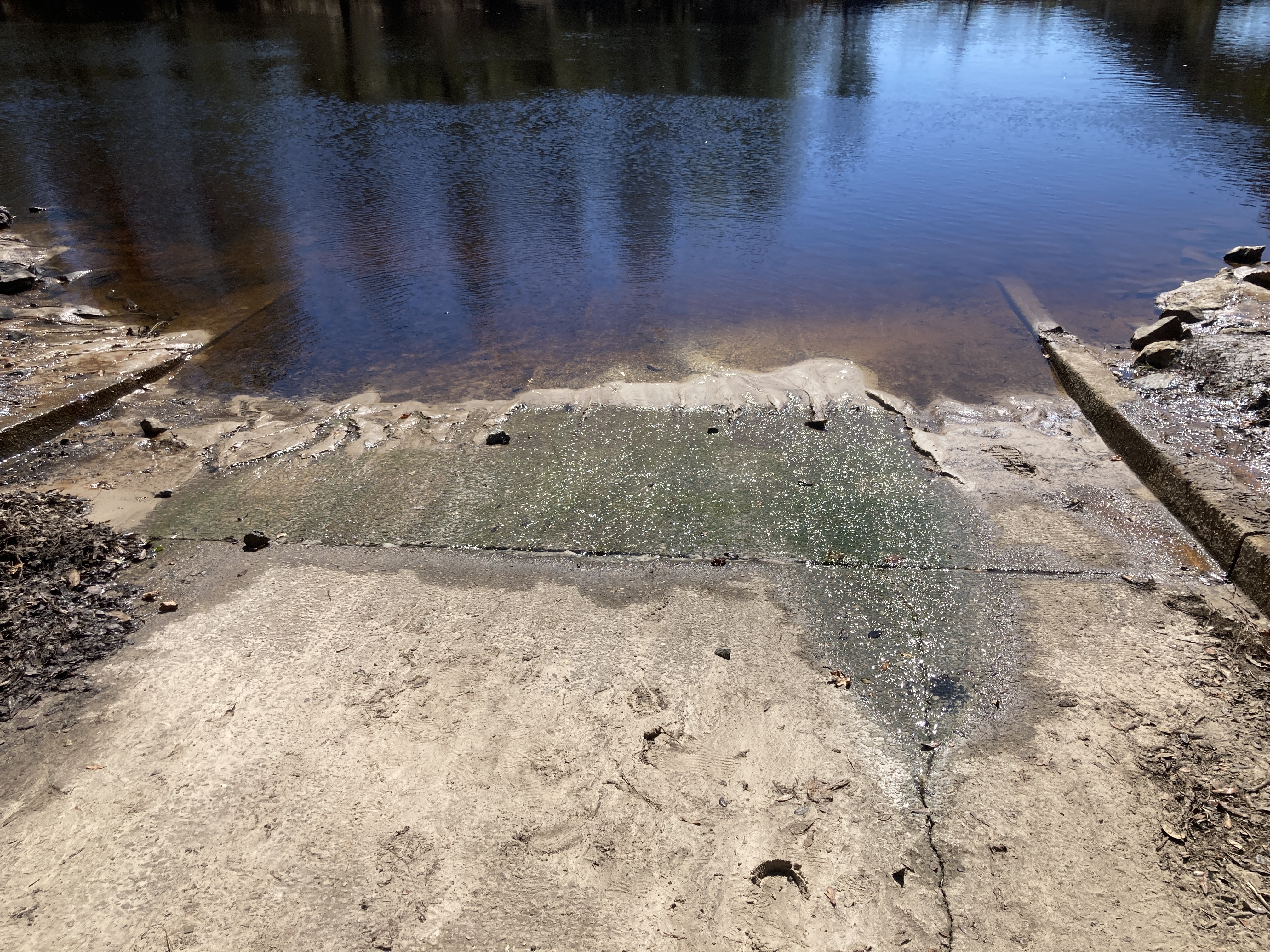 Seepage, State Line Boat Ramp, Withlacoochee River @ Madison Highway 2024-10-18